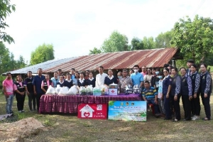 ร่วมมอบบ้าน ตามโครงการ &quot;เสริม ซ่อม สร้าง บ้านที่ปลอดภัยสำหรับเด็ก&quot;