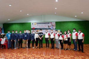 ร่วมกันบริจาคโลหิต ฝ่าวิกฤตโควิด 19 ให้แก่โรงพยาบาลอำนาจเจริญ