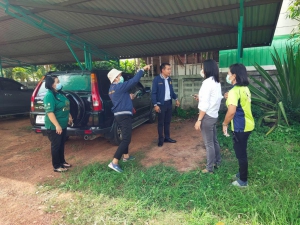 ลงพื้นที่สำรวจท่อระบายน้ำเสีย ภายในโรงเรียนเทศบาลเมืองอำนาจเจริญ(พุทธอุทยาน)เพื่อเตรียมความพร้อมก่อนเปิดภาคเรียน