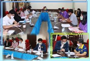 ร่วมประชุมปรึกษาหารือในการจัดงานประเพณีลอยกระทงประจำปี พ.ศ. 2564