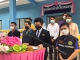 ร่วมทำบุญตักบาตรขึ้นอาคารเรียนหลังใหม่  ณ ศูนย์พัฒนาเด็กเล็กวัดเทพมงคล