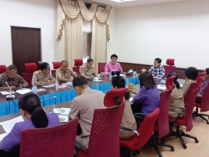 เข้าร่วมประชุมเพื่อปรึกษาหารือและกำหนดแนวทางการจัดงาน สืบสานประเพณีสงกรานต์ ประจำปี 2567 ในระหว่างวันที่ 13-15 เมษายน 256