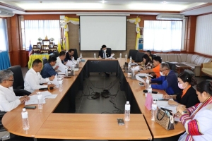 เข้าร่วมประชุมคณะกรรมการอนุรักษ์และพัฒนาพุทธอุทยานพระมงคลมิ่งเมือง เพื่อทราบผลการดำเนินงาน ปัญหา อุปสรรค ในการจัดงานนมัสการพระมงคลมิ่งเมือง ประจำปี 2567