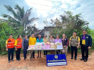 ลงพื้นที่ให้กำลังใจผู้ประสบเหตุอัคคีภัย เพลิงไหม้บ้านเรือน