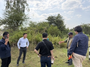 ลงพื้นที่สำรวจถนน เข้าแผนเพิ่มเติมฯ