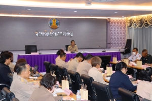 ข้าร่วมประชุมคณะอนุกรรมการกลุ่มภารกิจ(Cluster) จังหวัดอำนาจเจริญ เพื่อเป็นการขับเคลื่อนข้อเสนอการกระจายอำนาจเพิ่มประสิทธิภาพการบริหารงานเชิงพื้นที่ของผู้ว่าราชการจังหวัด