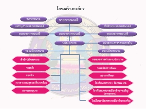 ผังโครงสร้างหน่วยงาน