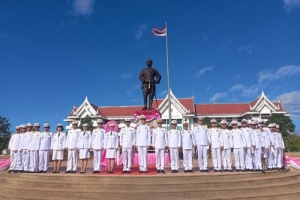 พิธีวางพวงมาลาถวายราชสักการะพระบรมราชานุสาวรีย์พระบาทสมเด็จพระจุลจอมเกล้าเจ้าอยู่หัว รัชกาลที่ 5