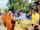 พิธีทำบุญตักบาตรถวายพระราชกุศลเฉลิมพระเกียรติฯ เนื่องในโอกาสวันเฉลิมพระชนมพรรษา สมเด็จพระนางเจ้าสุทิดา พัชรสุธาพิมลลักษณ พระบรมราชินี