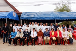 ร่วมพิธีบุญเบิกบ้านกับชาวชุมชนแสนสวัสดิ์พัฒนา