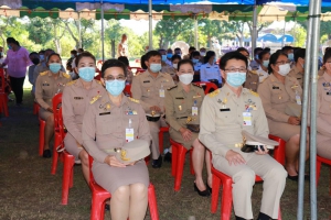 นายกเทศมนตรีเมืองอำนาจเจริญ ร่วมรับเสด็จ สมเด็จพระกนิษฐาธิราชเจ้า กรมสมเด็จพระเทพรัตนราชสุดาฯ สยามบรมราชกุมารี