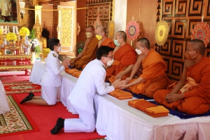 โครงการทุนเล่าเรียนหลวงสำหรับพระสงฆ์ไทย” ระดับจังหวัด ที่วัดอำนาจเจริญ อำภอลืออำนาจ จังหวัดอำนาจเจริญ