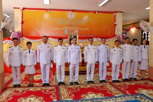 ร่วมพิธีลงนามถวายพระพรชัยมงคล และพิธีเจริญพระพุทธมนต์ กิจกรรมเฉลิมพระเกียรติสมเด็จพระเจ้าน้องนางเธอ เจ้าฟ้าจุฬาภรณวลัยลักษณ์ อัครราชกุมารี กรมพระศรีสวางควัฒน วรขัตติยราชนารี เนื่องในโอกาสวันคล้ายวันประสูตร
