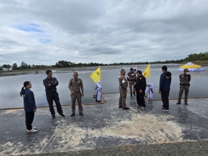 ลงพื้นที่ตรวจสอบความเรียบร้อย และตรวจสอบจุดจราจรต่างๆภายในงานประเพณีลอยกระทงประจำปี 2568