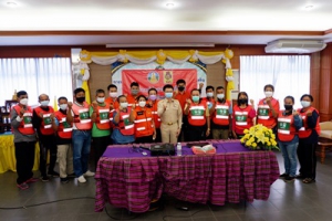 ร่วมอบรมโครงการนำร่องเฝ้าระวังและเตรียมความพร้อมรับอุทกภัย ปี 2564