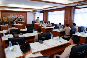 จัดการประชุมสภาเทศบาลเมืองอำนาจเจริญ สมัยสามัญ สมัยแรก ประจำปี 2565