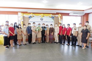 ต้อนรับข้าราชการที่ย้ายมาดำรงค์ตำแหน่งสายงานผู้บริหาร จำนวน 4 ท่าน