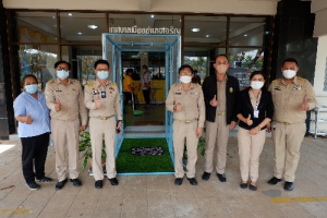 ติดตั้งอุโมงค์สเปรย์พ่นฆ่าเชื้อไวรัส COVID-19